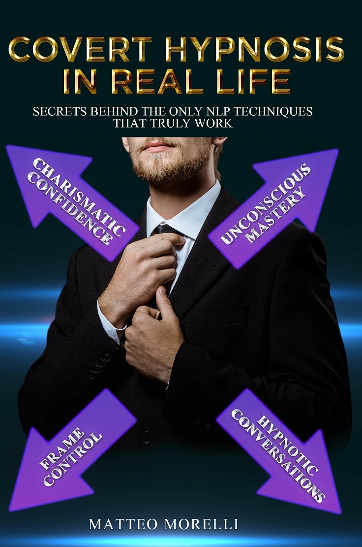 cover of the book on covert hypnosis by Matteo Morelli
